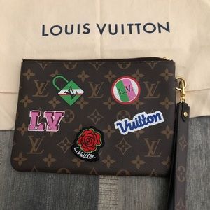 Louis Vuitton Patches City Pouch